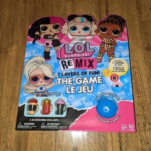 L.O.L. Surprise! Remix 7 Layers of Fun Board Game, for Families and Kids Ages 5